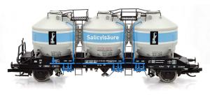 NPE Modellbau, Spur TT, Silowagen Uc, "Salicylsäure", DR, NW52104